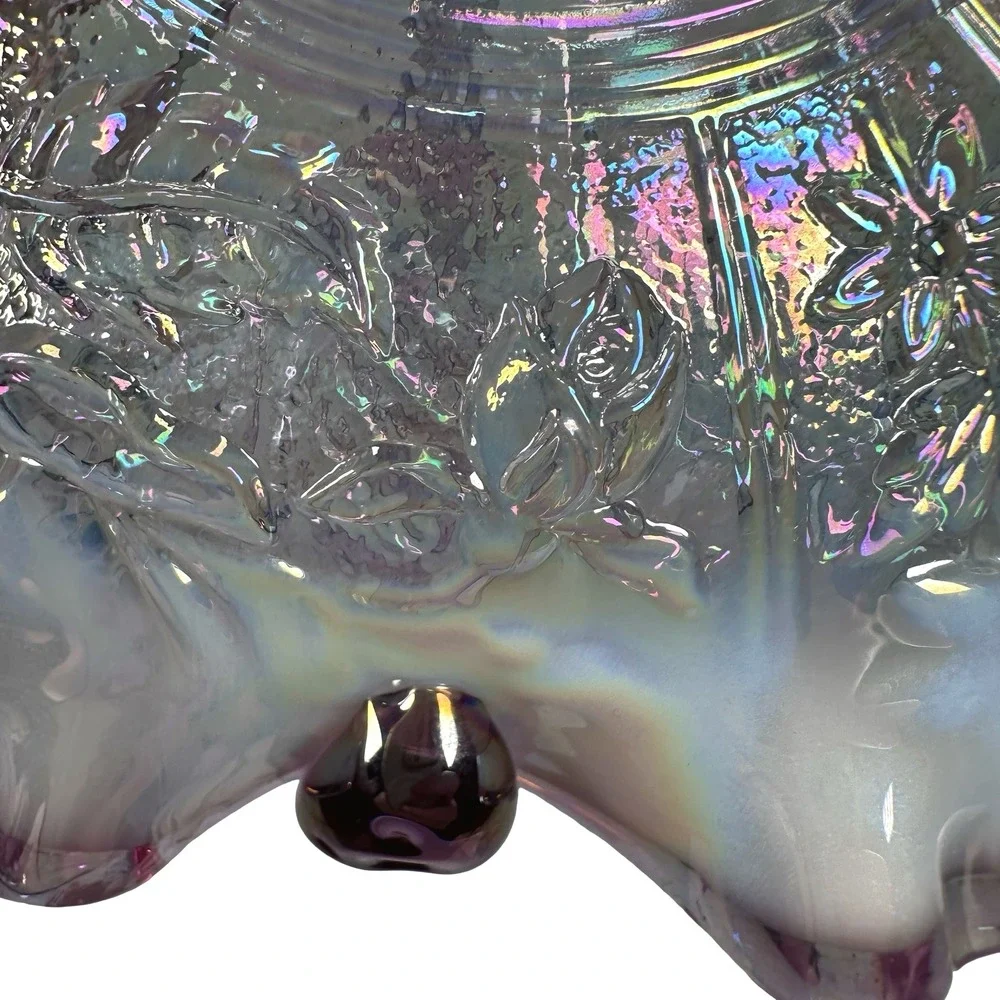 Fenton iridescent clear
